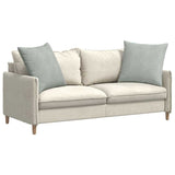 Cuscini da Divano 2 pcs Grigio chiaro 80 x 80 cm