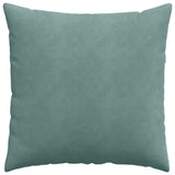 Cuscini da Divano 2 pcs Verde Mare 80 x 80 cm Tessuto in Cords
