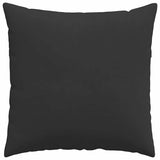 Cuscini da Divano 2 pcs Nero 80 x 80 cm Tessuto