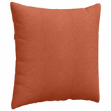 Cuscini da Divano 2 pcs Rosso Arancio 80 x 80 cm