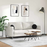 Cuscini per Seduta 2 pcs Nero 30 x 13 cm Tessuto