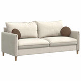 Cuscini per Seduta 2 pcs Marrone 30 x 13 cm Tessuto