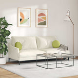 Cuscini per Seduta 2 pcs Verde chiaro 30 x 13 cm Tessuto