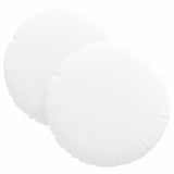 Cuscini per Seduta 2 pcs Bianco 30 x 13 cm Tessuto