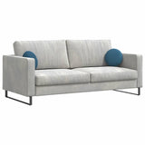 Cuscini per Seduta 2 pcs Blu  40 x 13 cm Velluto