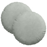 Cuscini per Seduta 2 pcs Grigio chiaro  40 x 13 cm Velluto