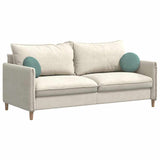 Cuscini per Seduta 2 pcs Verde Mare  40 x 13 cm Velluto