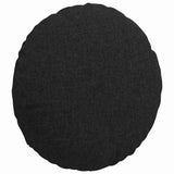 Cuscini per Seduta 2 pcs Nero 40 x 13 cm Tessuto