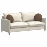 Cuscini per Seduta 2 pcs Marrone 40 x 13 cm Tessuto