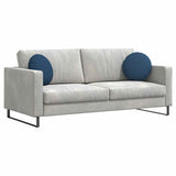 Cuscini per Seduta 2 pcs Blu 40 x 13 cm Tessuto