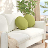 Cuscini per Seduta 2 pcs Verde chiaro 40 x 13 cm Tessuto