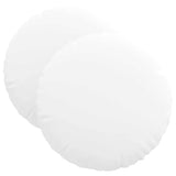Cuscini per Seduta 2 pcs Bianco 40 x 13 cm Tessuto