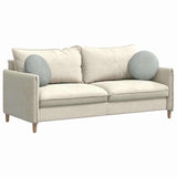 Cuscini per Seduta 2 pcs Grigio chiaro  40 x 13 cm Velluto