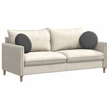 Cuscini per Seduta 2 pcs Grigio scuro  40 cm Tessuto in Cords