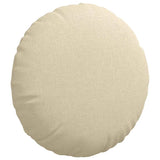 Cuscini per Seduta 2 pcs Crema 50 x 19 cm Tessuto