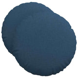 Cuscini per Seduta 2 pcs Blu 50 x 19 cm Tessuto