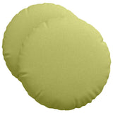 Cuscini per Seduta 2 pcs Verde chiaro 50 x 19 cm Tessuto