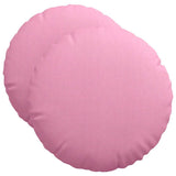 Cuscini per Seduta 2 pcs Rosa 50 x 19 cm Tessuto