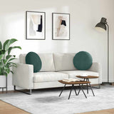 Cuscini per Seduta 2 pcs Verde Scuro  40 x 13 cm Velluto