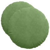 Cuscini per Seduta 2 pcs Verde chiaro  40 x 13 cm Velluto