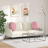 Cuscini per Seduta 2 pcs Rosa  40 x 13 cm Velluto