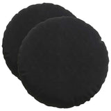 Cuscini per Seduta 2 pcs Nero  40 x 13 cm Velluto
