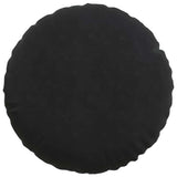 Cuscini per Seduta 2 pcs Nero  40 x 13 cm Velluto