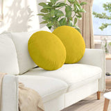 Cuscini per Seduta 2 pcs Giallo  40 x 13 cm Velluto