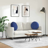 Cuscini per Seduta 2 pcs Blu Polizia  40 x 13 cm Velluto