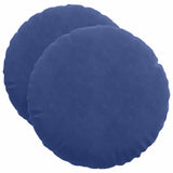 Cuscini per Seduta 2 pcs Blu Polizia  40 x 13 cm Velluto