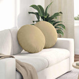 Cuscini per Seduta 2 pcs Grigio Verde  50 cm Tessuto in Cords