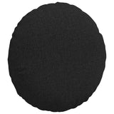 Cuscini per Seduta 2 pcs Nero 60 x 21 cm Tessuto