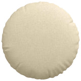 Cuscini per Seduta 2 pcs Crema 60 x 21 cm Tessuto
