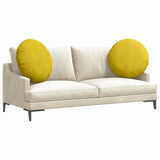 Cuscini per Seduta 2 pcs Giallo  40 x 13 cm Velluto