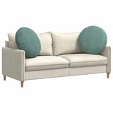 Cuscini per Seduta 2 pcs Verde Mare  40 x 13 cm Velluto