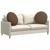 Cuscini per Seduta 2 pcs Marrone 80 x 29 cm Tessuto