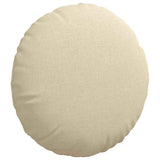 Cuscini per Seduta 2 pcs Crema 80 x 29 cm Tessuto