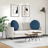 Cuscini per Seduta 2 pcs Blu 80 x 29 cm Tessuto