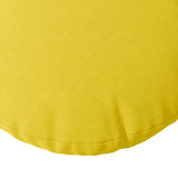 Cuscini per Seduta 2 pcs Giallo Chiaro 80 x 29 cm Tessuto