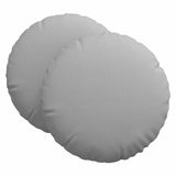 Cuscini per Seduta 2 pcs Grigio Nuvola 80 x 29 cm Tessuto