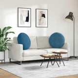 Cuscini per Seduta 2 pcs Blu 80 x 29 cm Velluto