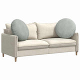 Cuscini per Seduta 2 pcs Grigio chiaro  40 x 13 cm Velluto