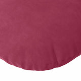Cuscini per Seduta 2 pcs Rosso Vino 80 x 29 cm Velluto