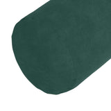 Cuscini a rullo 2 pcs Verde Scuro  15 x 40 cm Tessuto in Cords