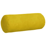 Cuscini a rullo 2 pcs Giallo  15 x 40 cm Tessuto in Cords