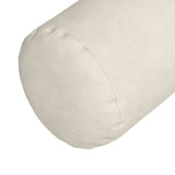 Cuscini a rullo 2 pcs Crema  15 x 40 cm Tessuto in Cords