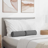 Cuscini a rullo 2 pcs Grigio scuro  15 x 40 cm