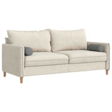 Cuscini a rullo 2 pcs Grigio scuro  15 x 40 cm