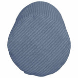 Cuscini a rullo 2 pcs Blu  15 x 40 cm Tessuto in Cords