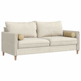 Cuscini a rullo 2 pcs Grigio Verde  15 x 40 cm